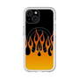 スリムプロテクションプレミアムケース with MagSafe［ 炎 - Orange ］