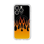 スリムプロテクションプレミアムケース with MagSafe［ 炎 - Orange ］