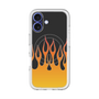 スリムプロテクションプレミアムケース with MagSafe［ 炎 - Orange ］