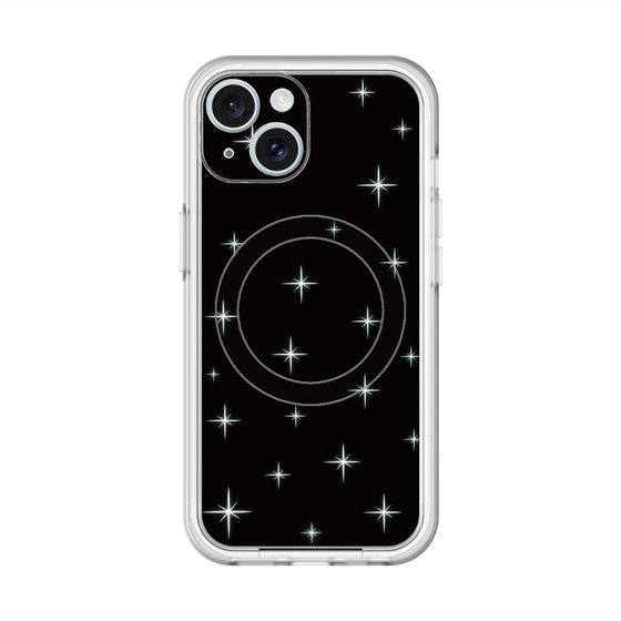 スリムプロテクションプレミアムケース with MagSafe［ Glitter - Black ］