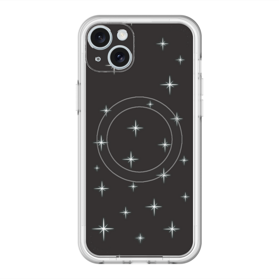スリムプロテクションプレミアムケース with MagSafe［ Glitter - Black ］