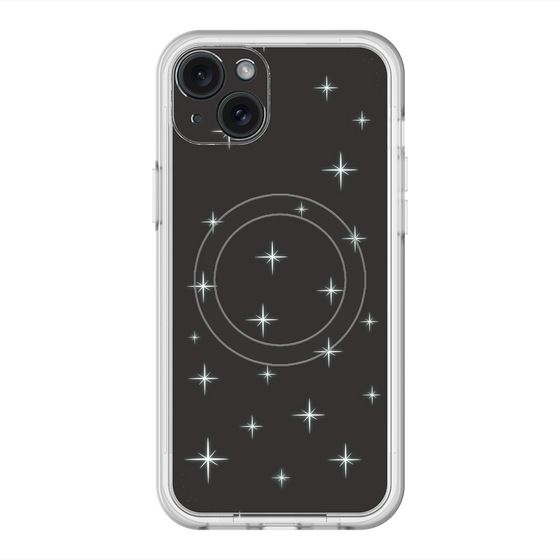 スリムプロテクションプレミアムケース with MagSafe［ Glitter - Black ］
