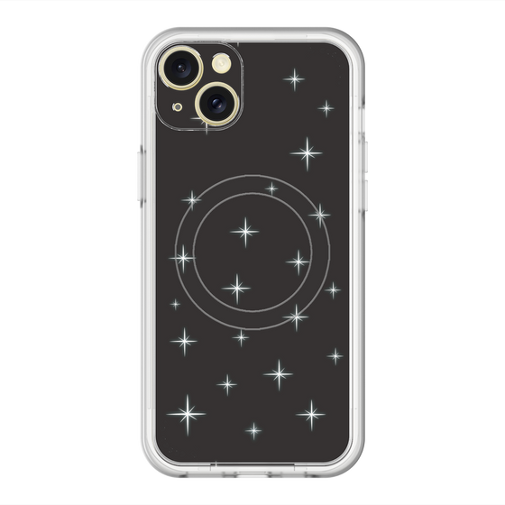 スリムプロテクションプレミアムケース with MagSafe［ Glitter - Black ］