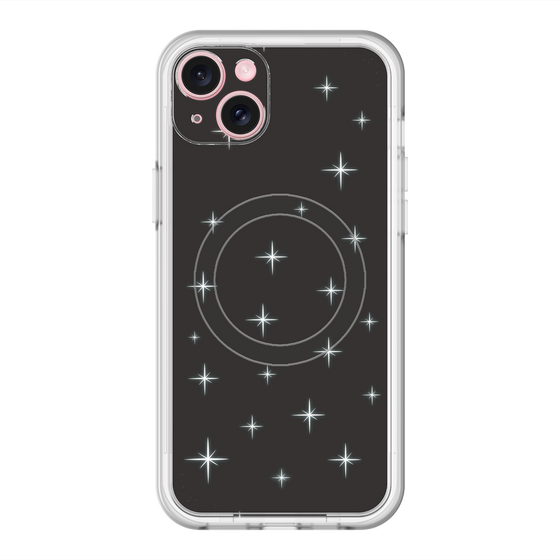 スリムプロテクションプレミアムケース with MagSafe［ Glitter - Black ］