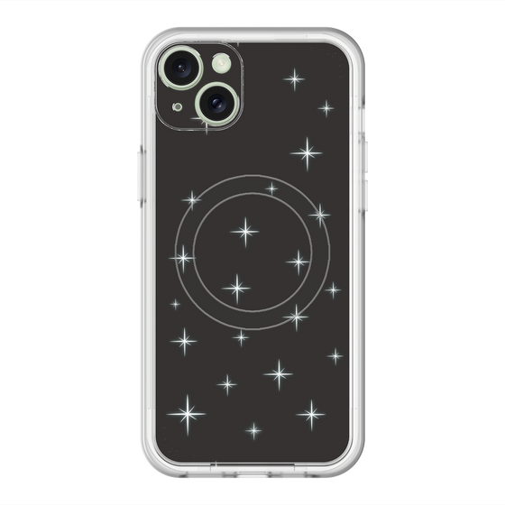 スリムプロテクションプレミアムケース with MagSafe［ Glitter - Black ］