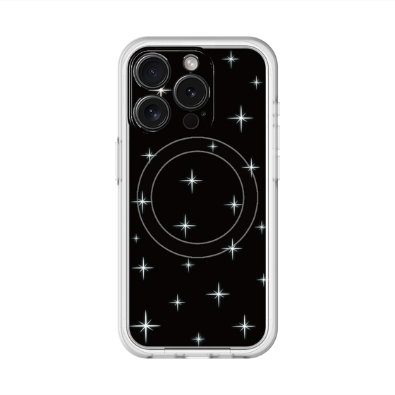 スリムプロテクションプレミアムケース with MagSafe［ Glitter - Black ］
