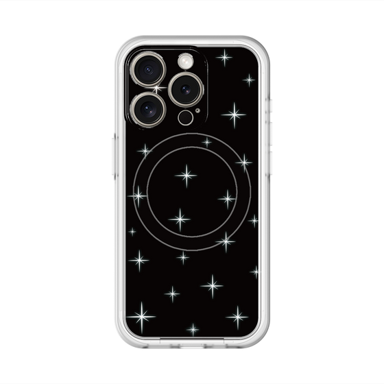 スリムプロテクションプレミアムケース with MagSafe［ Glitter - Black ］