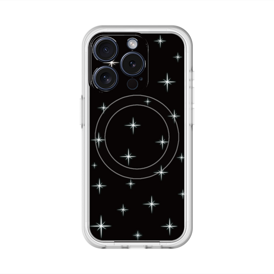 スリムプロテクションプレミアムケース with MagSafe［ Glitter - Black ］