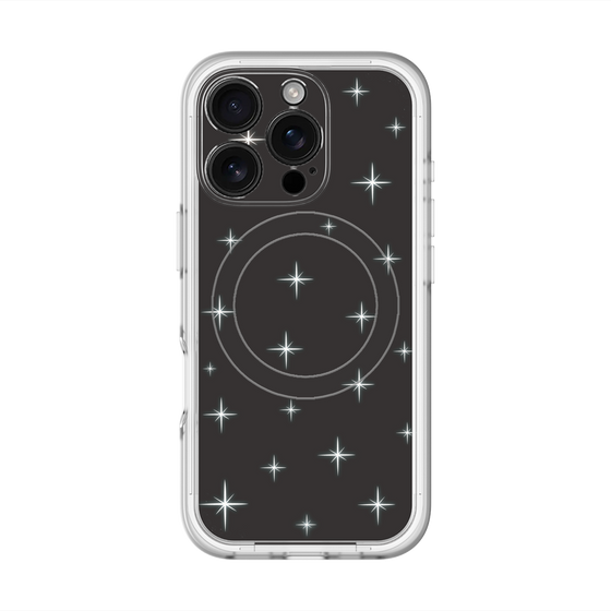 スリムプロテクションプレミアムケース with MagSafe［ Glitter - Black ］