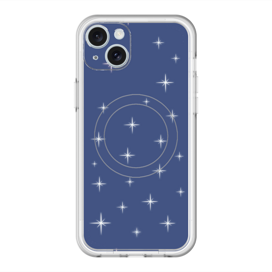 スリムプロテクションプレミアムケース with MagSafe［ Glitter - Blue ］