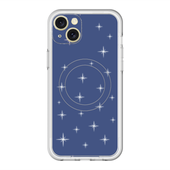 スリムプロテクションプレミアムケース with MagSafe［ Glitter - Blue ］