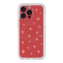 スリムプロテクションプレミアムケース with MagSafe［ Glitter - Red ］