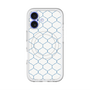 スリムプロテクションプレミアムケース with MagSafe［ Moroccan1 -Blue ］