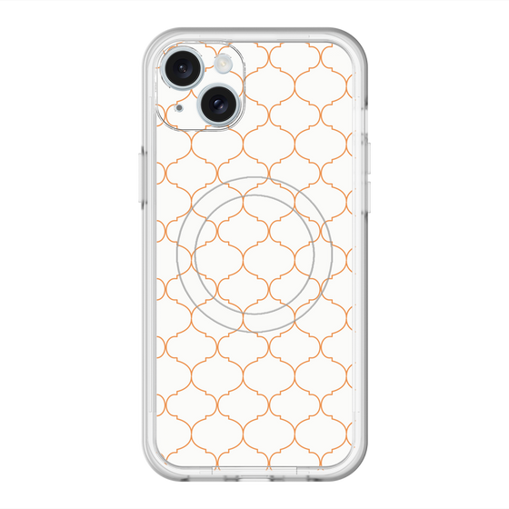 スリムプロテクションプレミアムケース with MagSafe［ Moroccan1 -Orange ］