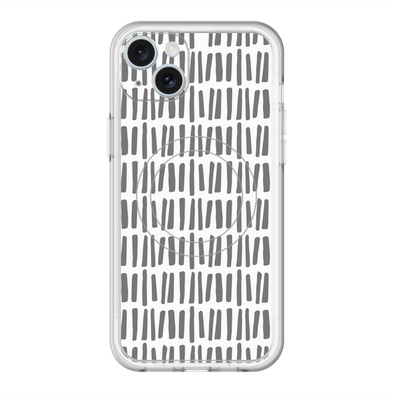 スリムプロテクションプレミアムケース with MagSafe［ Nordic - Black ］