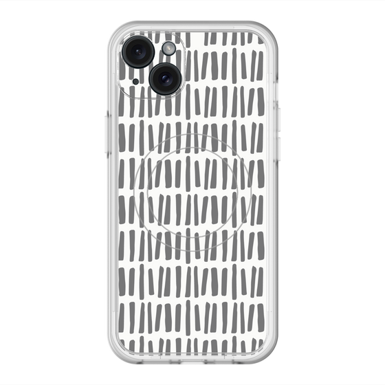スリムプロテクションプレミアムケース with MagSafe［ Nordic - Black ］