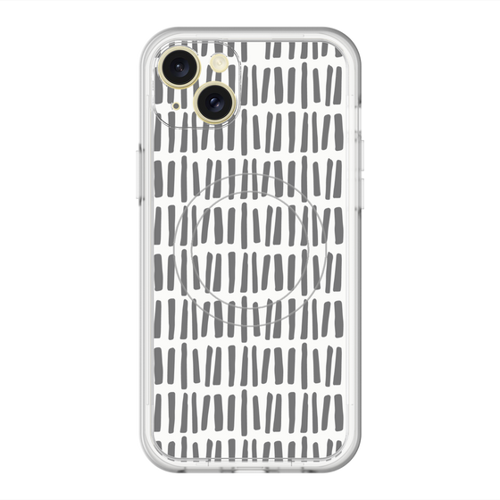 スリムプロテクションプレミアムケース with MagSafe［ Nordic - Black ］