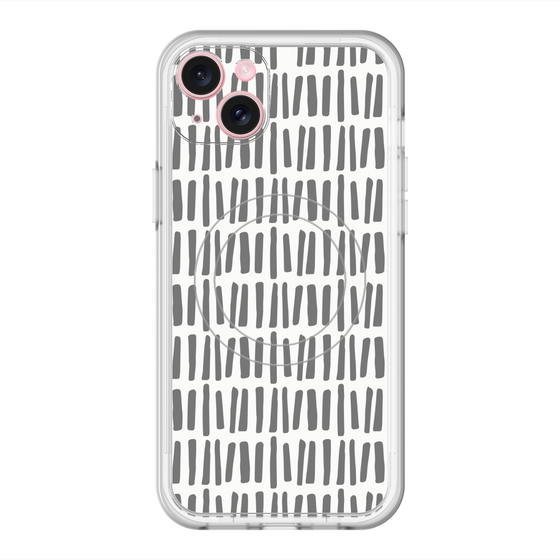 スリムプロテクションプレミアムケース with MagSafe［ Nordic - Black ］