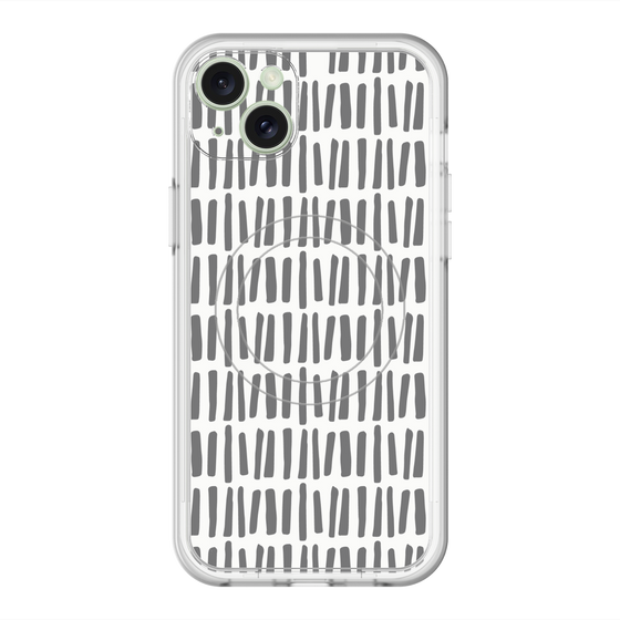 スリムプロテクションプレミアムケース with MagSafe［ Nordic - Black ］