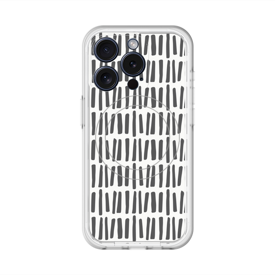 スリムプロテクションプレミアムケース with MagSafe［ Nordic - Black ］