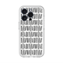 スリムプロテクションプレミアムケース with MagSafe［ Nordic - Black ］