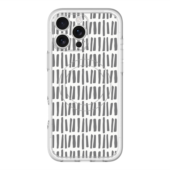 スリムプロテクションプレミアムケース with MagSafe［ Nordic - Black ］