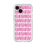 スリムプロテクションプレミアムケース with MagSafe［ Nordic - Pink ］