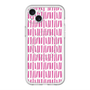 スリムプロテクションプレミアムケース with MagSafe［ Nordic - Pink ］