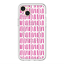 スリムプロテクションプレミアムケース with MagSafe［ Nordic - Pink ］