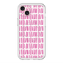 スリムプロテクションプレミアムケース with MagSafe［ Nordic - Pink ］