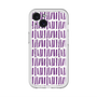 スリムプロテクションプレミアムケース with MagSafe［ Nordic - Purple ］
