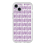 スリムプロテクションプレミアムケース with MagSafe［ Nordic - Purple ］