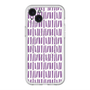 スリムプロテクションプレミアムケース with MagSafe［ Nordic - Purple ］