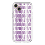 スリムプロテクションプレミアムケース with MagSafe［ Nordic - Purple ］