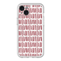 スリムプロテクションプレミアムケース with MagSafe［ Nordic - Red ］