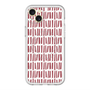 スリムプロテクションプレミアムケース with MagSafe［ Nordic - Red ］
