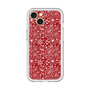 スリムプロテクションプレミアムケース with MagSafe［ ペイズリー - Red ］