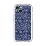 スリムプロテクションプレミアムケース with MagSafe［ ペイズリー - Blue ］