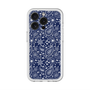 スリムプロテクションプレミアムケース with MagSafe［ ペイズリー - Blue ］