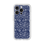 スリムプロテクションプレミアムケース with MagSafe［ ペイズリー - Blue ］