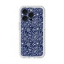 スリムプロテクションプレミアムケース with MagSafe［ ペイズリー - Blue ］