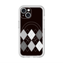 スリムプロテクションプレミアムケース with MagSafe［ Nordic Argyle - Black ］