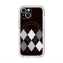 スリムプロテクションプレミアムケース with MagSafe［ Nordic Argyle - Black ］