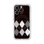 スリムプロテクションプレミアムケース with MagSafe［ Nordic Argyle - Black ］