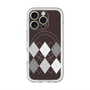 スリムプロテクションプレミアムケース with MagSafe［ Nordic Argyle - Black ］