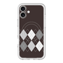 スリムプロテクションプレミアムケース with MagSafe［ Nordic Argyle - Black ］