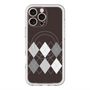 スリムプロテクションプレミアムケース with MagSafe［ Nordic Argyle - Black ］