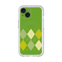 スリムプロテクションプレミアムケース with MagSafe［ Nordic Argyle - Green ］