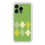 スリムプロテクションプレミアムケース with MagSafe［ Nordic Argyle - Green ］