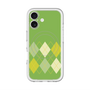 スリムプロテクションプレミアムケース with MagSafe［ Nordic Argyle - Green ］